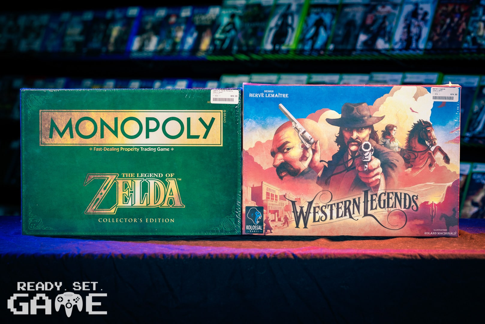 Ready set game Zelda monopoly.